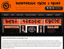 Tablet Screenshot of heatstrokecycle.com